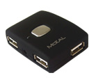 MP752BK - Switchblade 4 port USB hub