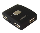 MP752BK - Switchblade 4 port USB hub MP752BK - Switchblade 4 port USB hub